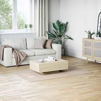 vidaXL Shaggy-matta beige 120x183 cm polyester