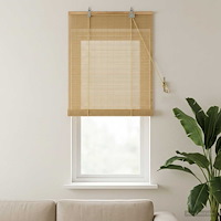 vidaXL Rullgardin Naturlig 40 x 160 cm Bambu