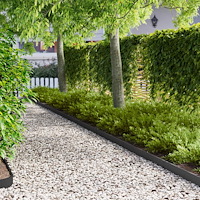 vidaXL Kant för gräsmatta 50 pcs 103 x 10 cm Stål Svart