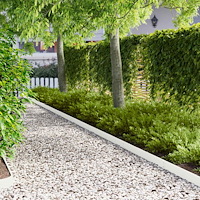 vidaXL Kant för gräsmatta 30 pcs 103 x 10 cm Stål Vit