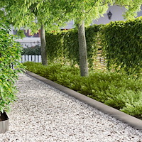 vidaXL Kant för gräsmatta 20 pcs 103 x 15 cm Stål Silver