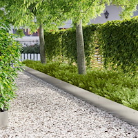 vidaXL Kant för gräsmatta 20 pcs 103 x 25 cm Stål Silver