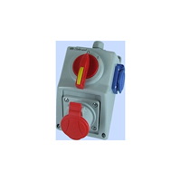 Elektromet Elektromet installationsset med brytare O-I 1x16A 4P 400V, 1...