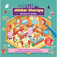 Tukan Förlag Sticker therapy mysiga platser (häftad)