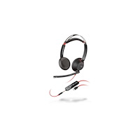 Plantronics Poly Blackwire 5220 - headset - 3,5 mm kontakt, USB-C