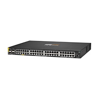 Hewlett Packard Enterprise HPE Aruba 6000 48G Class4 PoE 4SFP 370W Switch - switch - 48 portar - Administrerad - rackmonterbar