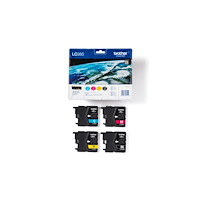 Brother Brother LC985VALBP - 4-pack - svart, gul, cyan, magenta - original - bläckpatron
