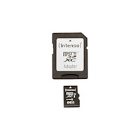Intenso Intenso Premium - flash-minneskort - 64 GB - mikroSDXC UHS-I