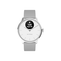 Withings Withings ScanWatch Light - rostfritt stål - smart klocka med band - pärlvit