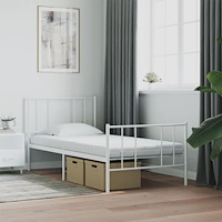 vidaXL Skummadrass 75 x 190 cm Vit