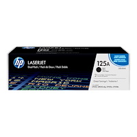 Hewlett-Packard HP 125A - 2-pack - svart - original - LaserJet - tonerkassett (CB540AD)