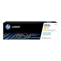 Hewlett Packard Enterprise HP 203X - Lång livslängd - gul - original - LaserJet - tonerkassett (CF542X)