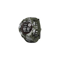 Garmin Garmin Instinct Solar Camo Edition - lav kamouflage - sportklocka med band - lavmönstrad kamouflage
