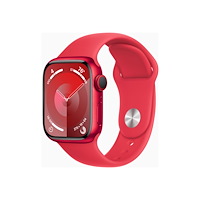 Apple Apple Watch Series 9 (GPS + Cellular) (PRODUCT) RED - röd aluminium - smart klocka med sportband - röd - 64 GB