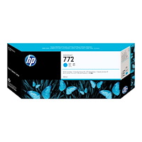 Hewlett-Packard HP 772 - cyan - original - DesignJet - bläckpatron