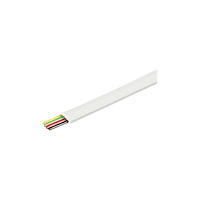 WENTRONIC GMBH goobay telefonkabel i bulk - 100 m - vit