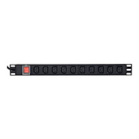 Gembird EnerGenie EG-PDU-10C132C19 - kraftdistributionsenhet - 16A - 3500 watt