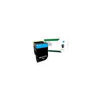 Lexmark International Lexmark 702XC - Extra lång livslängd - cyan - original - tonerkassett - LCCP, LRP
