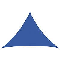 vidaXL Solsätt segel Blå 7 x 5 x 5 m HDPE