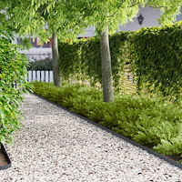 vidaXL Kant för gräsmatta 30 pcs 102 x 4 x 4 cm Stål Antracit