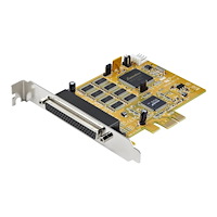 StarTech.com Startech 8-portars PCI Express RS232 seriell kortadapter - PCIe RS232 seriellt kort - 16C1050 UART - Multiport seriellt...