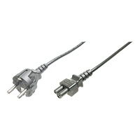 Digitus ASSMANN - strömkabel - IEC 60320 C5 till power CEE 7/7 - 75 cm