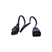 Zebra Technologies Zebra - strömkabel - power IEC 60320 C13 till IEC 60320 C14 - 50 cm