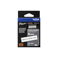 Brother Brother TZe-S211 - bandlaminat - 1 kassett(er) - Rulle (0,6 cm x 8 m)