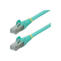 StarTech.com StarTech.com 1.5m CAT6a Ethernet Cable - Aqua - Low Smoke Zero Halogen (LSZH) - 10GbE 500MHz 100W PoE++ Snagless RJ-45 w...