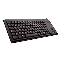 CHERRY CHERRY Compact-Keyboard G84-4400 - tangentbord - amerikansk - svart Inmatningsenhet