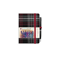 The Gresham Publishing Co. Ltd Auld Lang Syne Grey Mini Hardback Notebook with Pen; 10.5cm x 7cm (inbunden, eng)