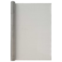 vidaXL Nätduk 100 x 1000 cm 30 Mesh Rostfritt stål 201 Silver