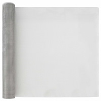 vidaXL Nätduk 60 x 500 cm 18 Mesh Rostfritt stål 201 Silver