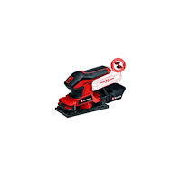 Einhell Einhell TC-OS 18/187 Li Solo, Rak minislipmaskin, Svart, Röd...