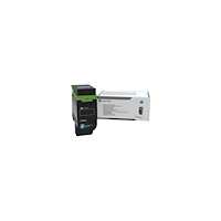 Lexmark International Lexmark - Lång livslängd - cyan - original - tonerkassett - LCCP