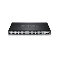 ZyXEL Communications Zyxel XGS2220 Series XGS2220-54FP - switch - L3-åtkomst, NebulaFLEX Cloud, 960 W - 48 portar - Administrerad - rackmonte...