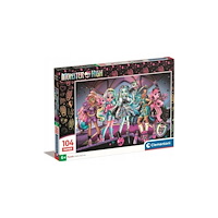 Clementoni Clementoni CLE-pussel 104 Super SuperColor Monster High 2578...