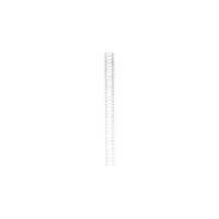 PAVO Spiralryggar Pavo Wire, metall, A4, 34 ringar, Ø: 9,5 mm, vi...