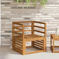 vidaXL Armstöd 2 pcs Brun 59 x 4 x 73 cm Konstruerat trä