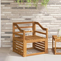 vidaXL Armstöd 2 pcs Brun 59 x 4 x 73 cm Konstruerat trä