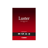 CANON Canon Photo Paper Pro Luster LU-101 - fotopapper - lyster - 20 ark - A3 - 260 g/m²