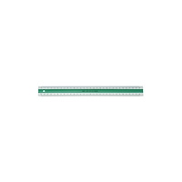 LINEX Lineal, Linex® Super, plast, dobbeltsidet, L: 50 cm, klar/gr...
