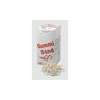 SPECIALPLAST I GISLAVED AB Gummiband 80 % rågummi, BxL: 1,7 x 100 mm, 500 g, vit, förpa...
