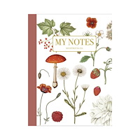 Koustrup & Co Anteckningshäfte - Röd floral