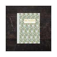 Koustrup & Co Anteckningshäfte - Flora Danica Grön Småblommig