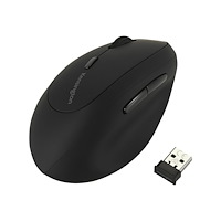 KENSINGTON Kensington Pro Fit Ergo Wireless Mouse - vertikal mus - 2.4 GHz