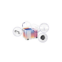 CEP Förvaringsbox, CEP® Strata, 75 L, HxBxL: 41 x 48,5 x 60 cm,...