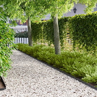 vidaXL Kant för gräsmatta 30 pcs 102 x 4 x 4 cm Stål Svart