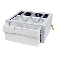 ERGOTRON Ergotron StyleView Supplemental Storage Drawer, Single Tall monteringskomponent - för vagn - grå, vit