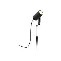 Philips Philips Hue White and Color Ambiance Lily - spotlight - LED - 8 W - varmt till kallt vitt ljus - 2000-6500 K - svart, ma...